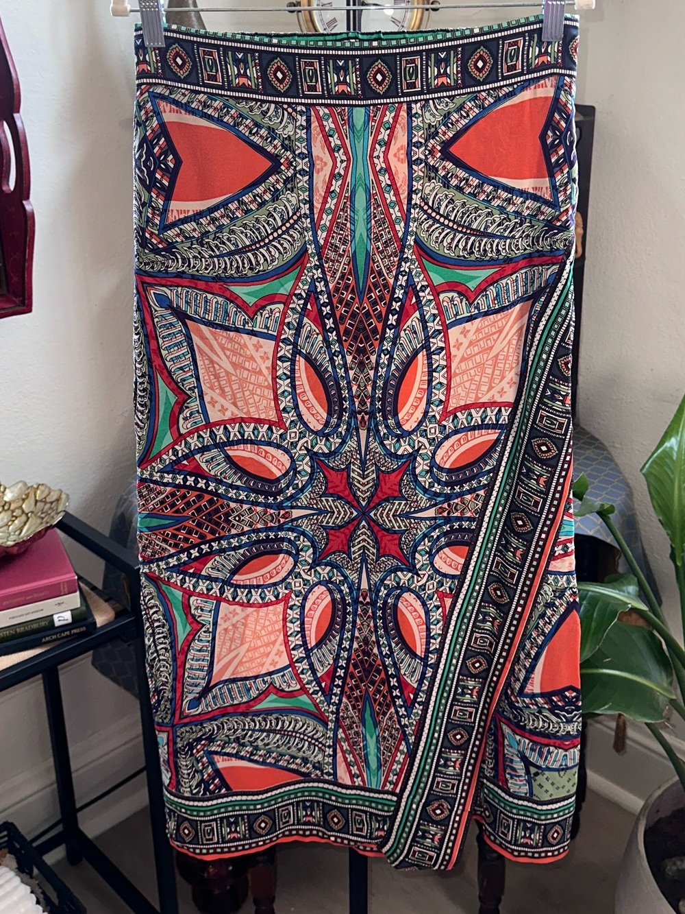 Anthropologie Maeve Silk Skirt - Picture 2 of 6